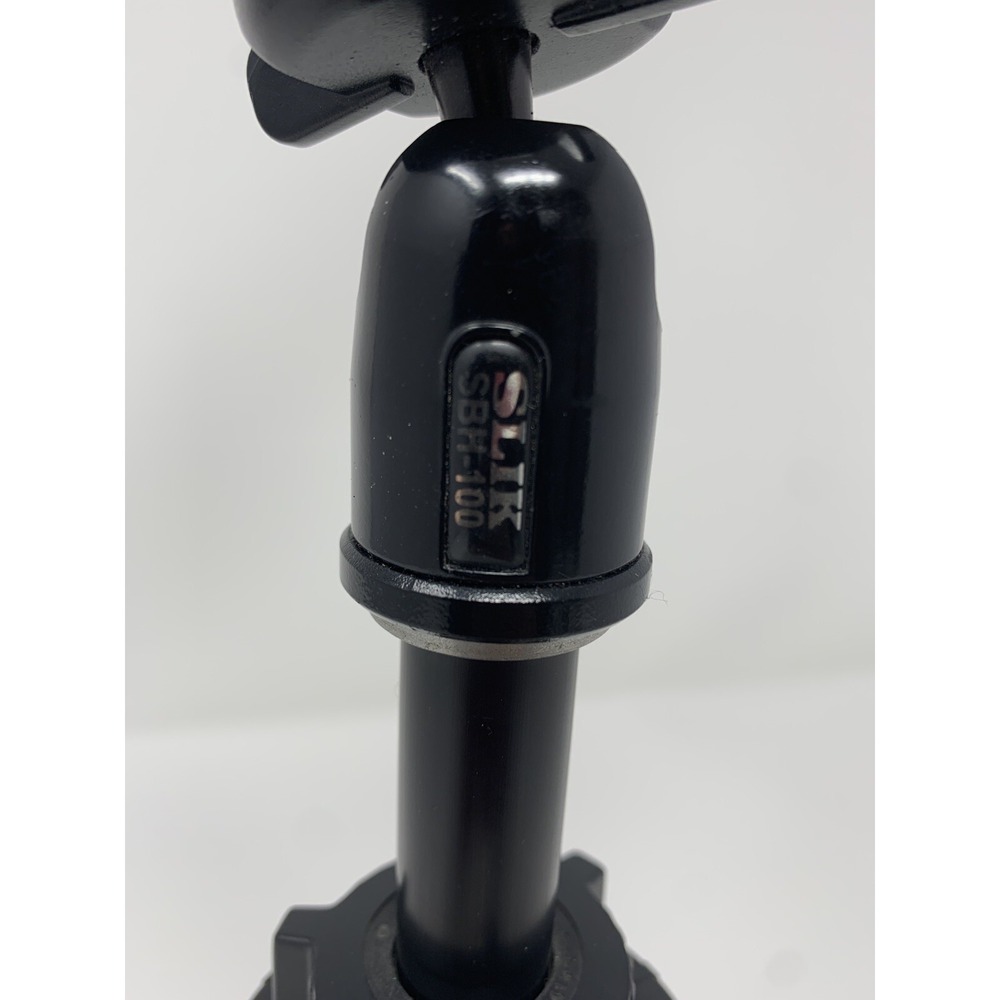 SLIK MINI-PRO III 2-Section Aluminum Tabletop Tripod with‎ Ball Head SBH-100 - Picture 3 of 7